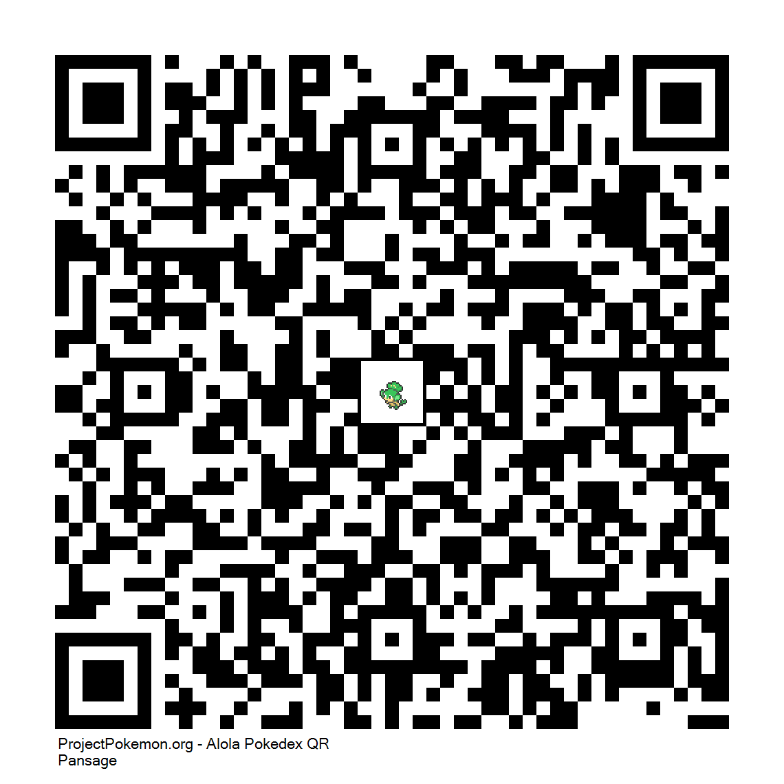 Cdigo QR de Pansage